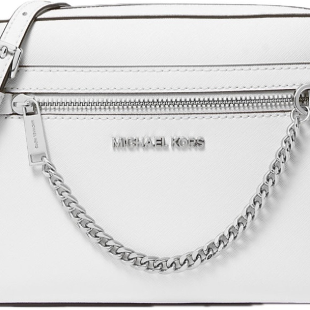 Michael Kors White Crossbody Bag